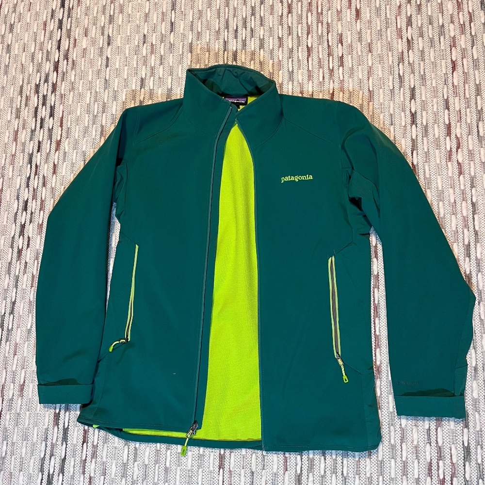 Patagonia Hybrid Jacket Mens Waffle Lining Polartec Size S